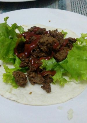 Una foto de Burrito incompleto