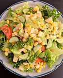 Salad sốt mè rang