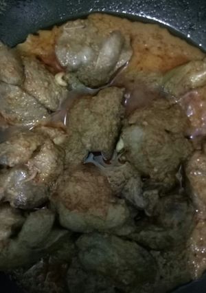 Foto resep Rendang ati