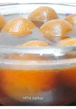 A picture of Salepur rasgulla.