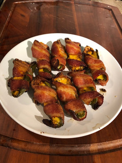 A picture of Easy cheesy Jalepeno poppers.