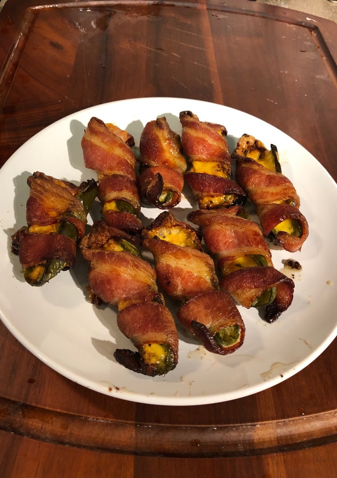 A picture of Easy cheesy Jalepeno poppers.