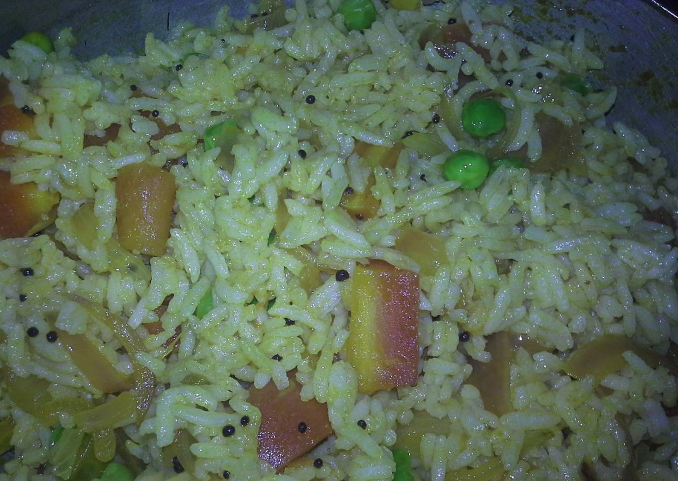 Green peas Pulav