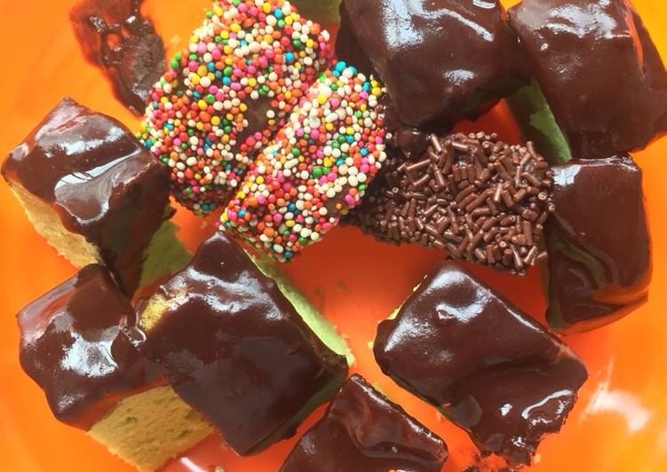 Bolu kukus warna warni