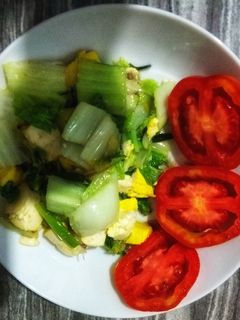 Foto resep Tumis Sawi Putih Tahu