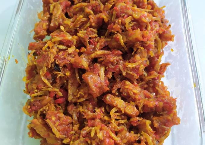 Resep Ikan Teri Medan Dan Tempe Balado Oleh Omakgracio Cookpad