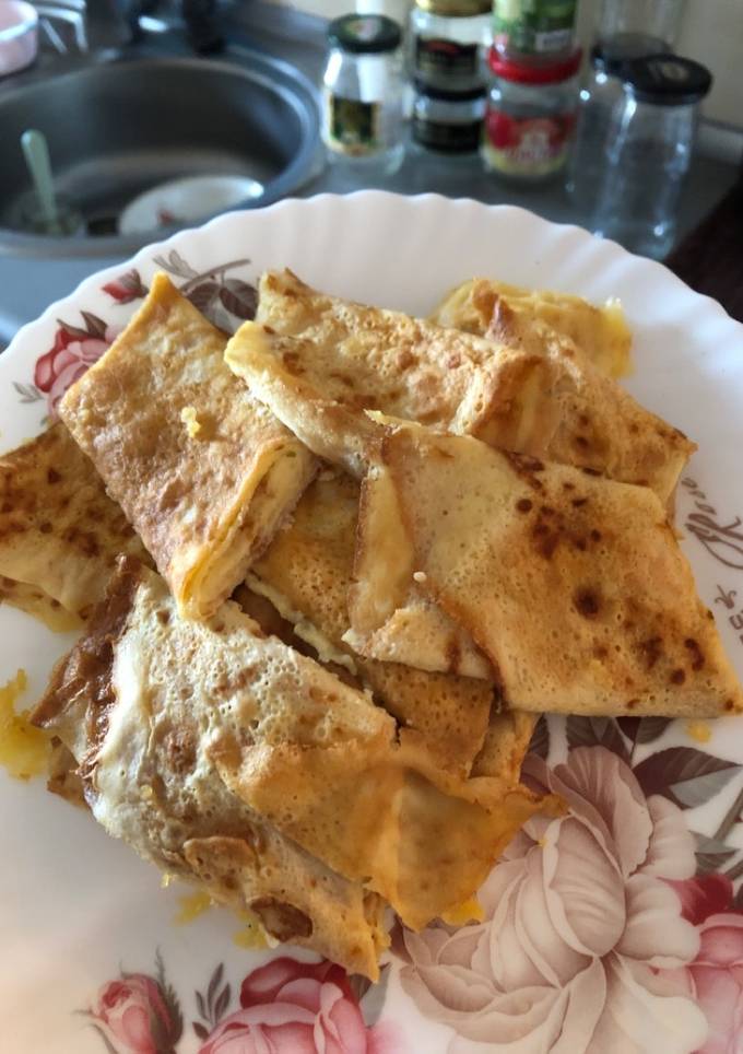 Легкі млинці на молоці