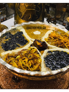 عکسی از دستور آش بادمجان ملاير