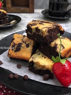 Foto resep Cream Cheese Cocoa Brownies