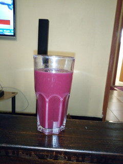 A picture of Beetroot juice#authormarathon.