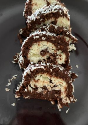 Kókusztekercs cm recept fotója