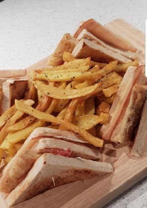 Φωτογραφία της συνταγής Club sandwich 🍞🧀🥓🍳