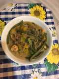Shrimps in Coconut Milk and Vegetables or Ginataang Hipon na Gulay