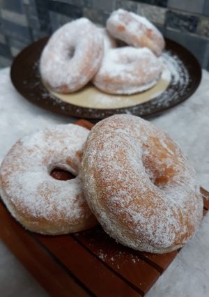Foto resep Donat (Jadul, Empuk, Montok, Anti Gagal) step by step #Sept25