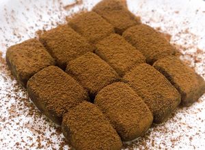 Hình của món Nama chocolate.