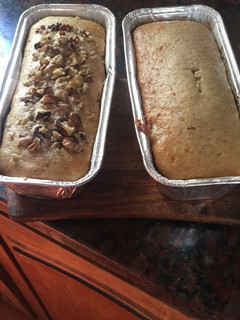 Una foto de Budín de banana