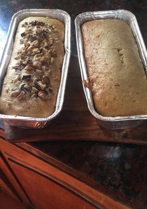 Una foto de Budín de banana