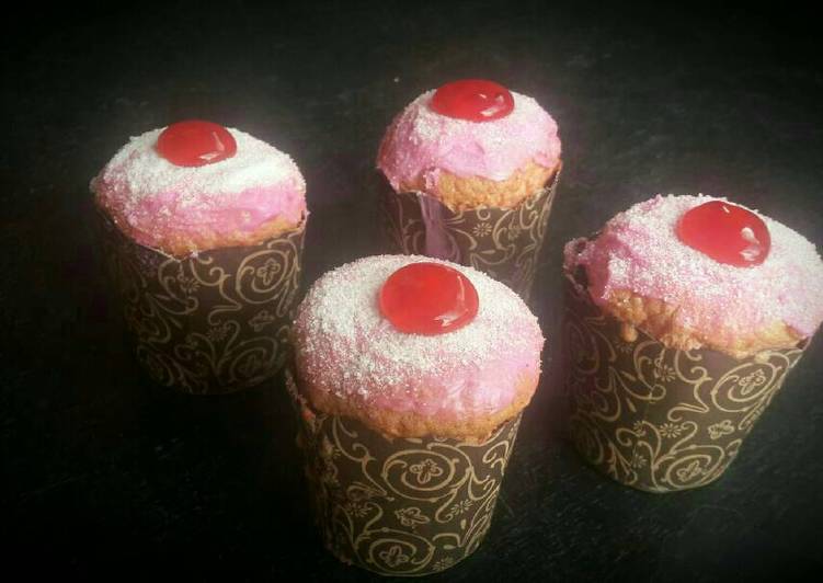 Strawberry Hokkaido Chiffon CupCakeS #Pr_AnekaChiffon