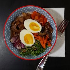 Breakfast Bibimbap A picture of Breakfast Bibimbap.