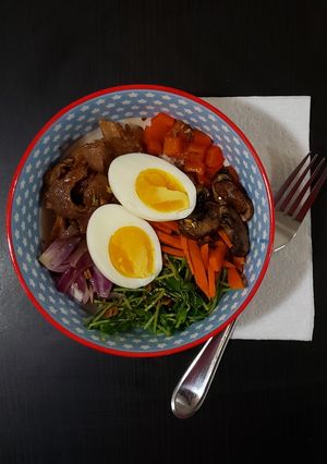 A picture of Breakfast Bibimbap.