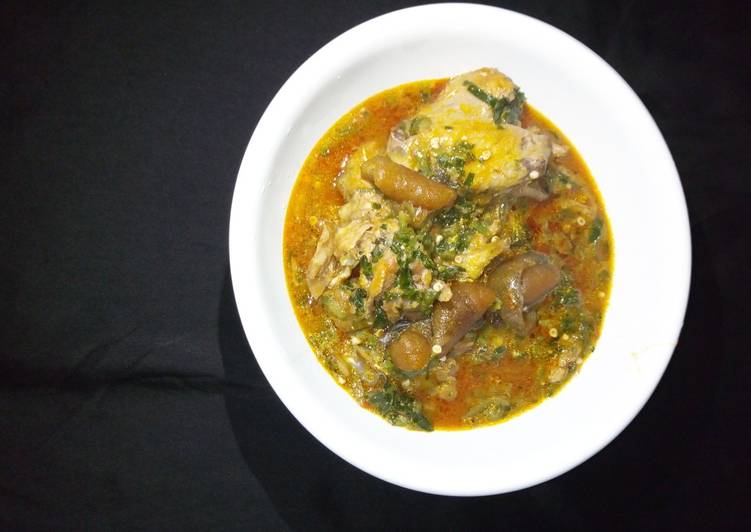 Easiest Way to Make Super Quick Homemade Ogbono Soup