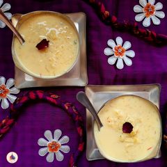 Sweet Potato Kheer (Shakkarkandi Kheer) A picture of Sweet Potato Kheer (Shakkarkandi Kheer).