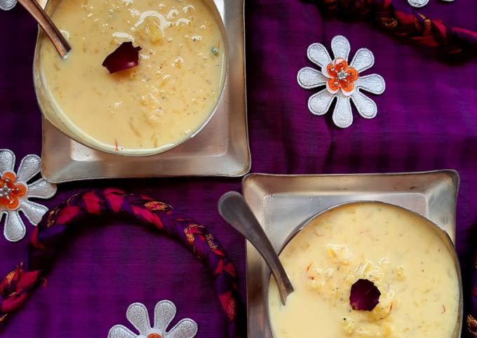 Sweet Potato Kheer (Shakkarkandi Kheer) Recipe by Deepa Rupani - Cookpad