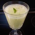 Sopa fría de melón y pepino