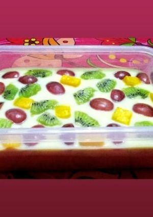 Foto resep Puding Buah Segar