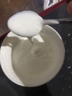 صورة لوصفة مايونيز الحليب بدون بيض 👌👌👌