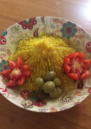 عکسی از دستور دوپيازه آلو