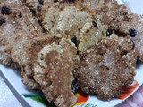 Galletitas de avena con miely banana