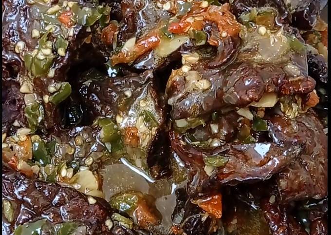  Resep Dendeng paru lado mudo cabe hijau 