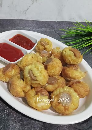 Foto resep Fusilli sosis telur