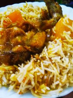 চিকেন বিরিয়ানি (chicken biriyani recipe in Bengali) রেসিপির প্রধান ছবি