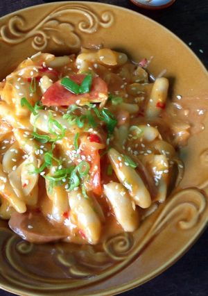Foto resep Tteokbokki with Gochujang (Cilok ala Korea 😂)
