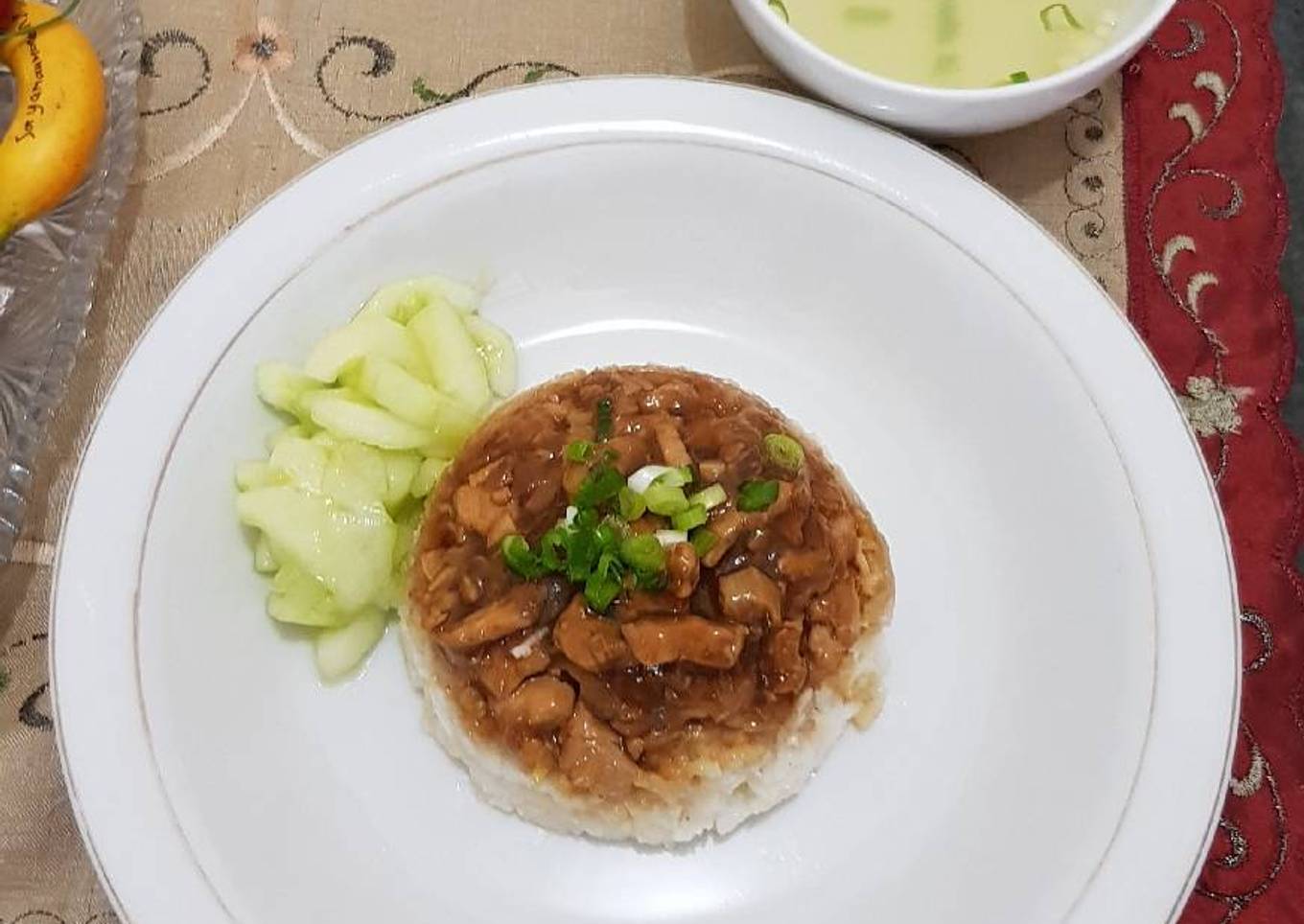 Nasi tim ayam