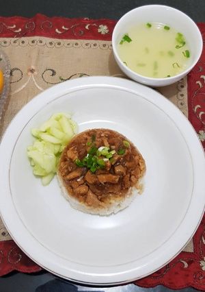 Foto resep Nasi tim ayam