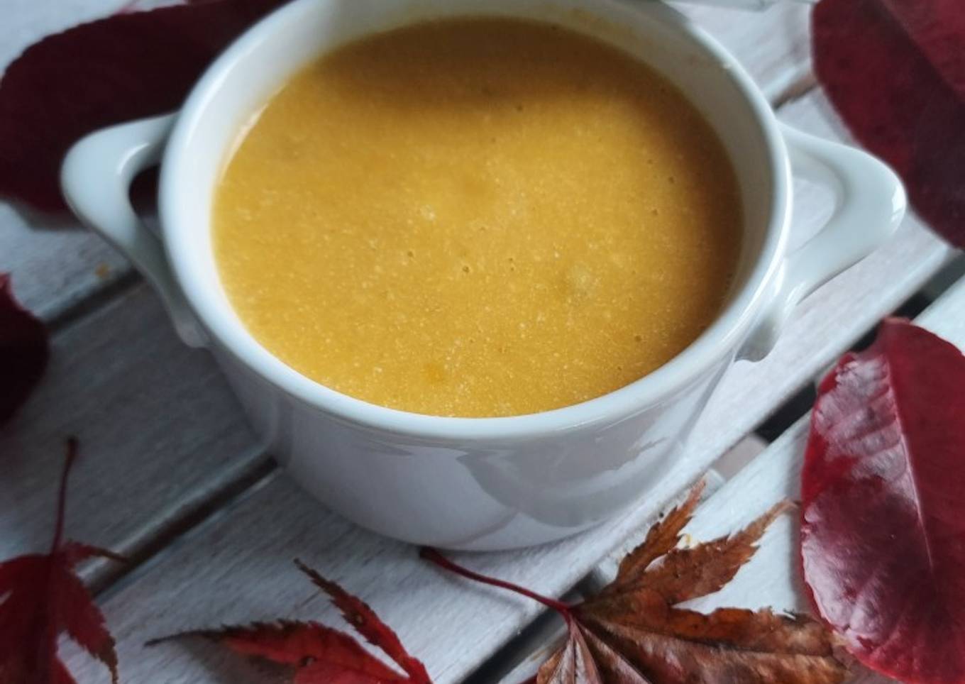 Velouté de potimarron et ricotta 🎃 👻