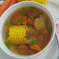A picture of ABC soup.