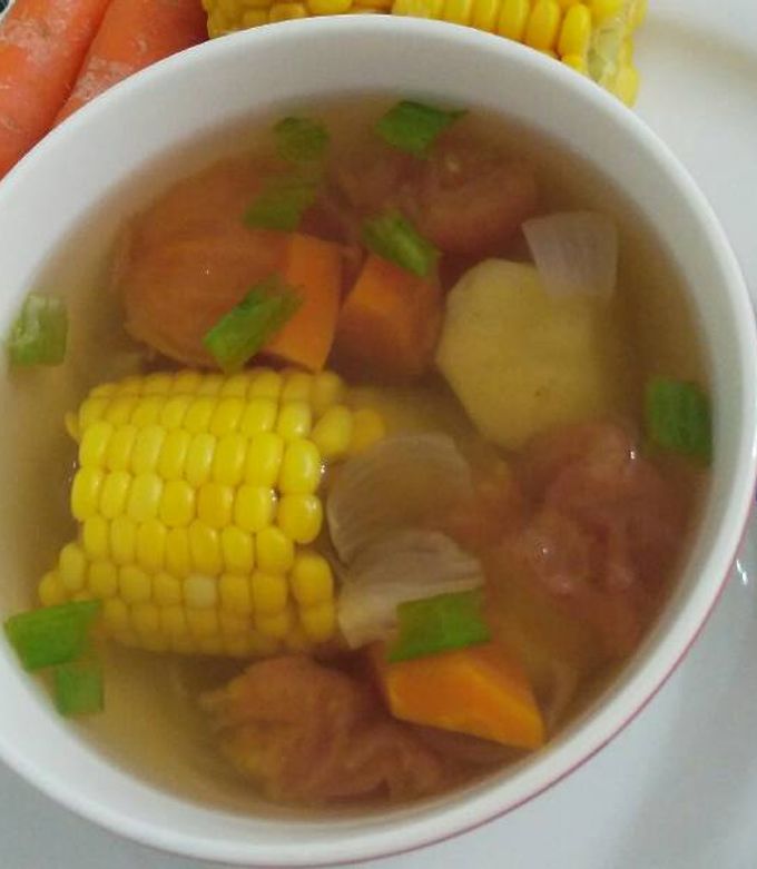 A picture of ABC soup.