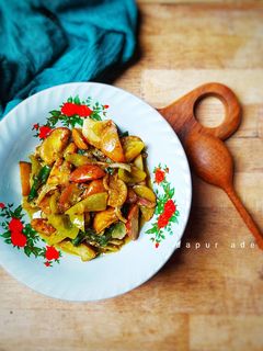 Foto resep Teri Jengkol Balado Hijau