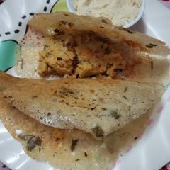 A picture of Vrat ka Dosa Navratri special.