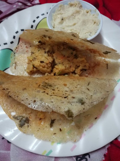 A picture of Vrat ka Dosa Navratri special.