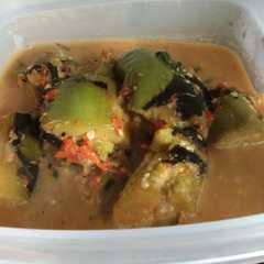 A picture of Lodeh terong bakar.