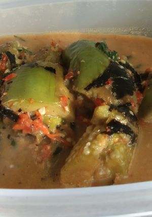 Foto resep Lodeh terong bakar
