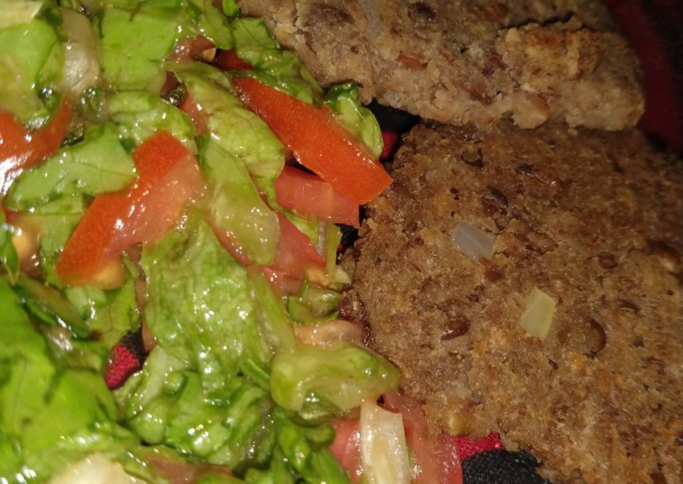 Hamburguesas de lentejas