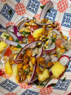 Una foto de Ceviche de berberechos Gypsy Chef