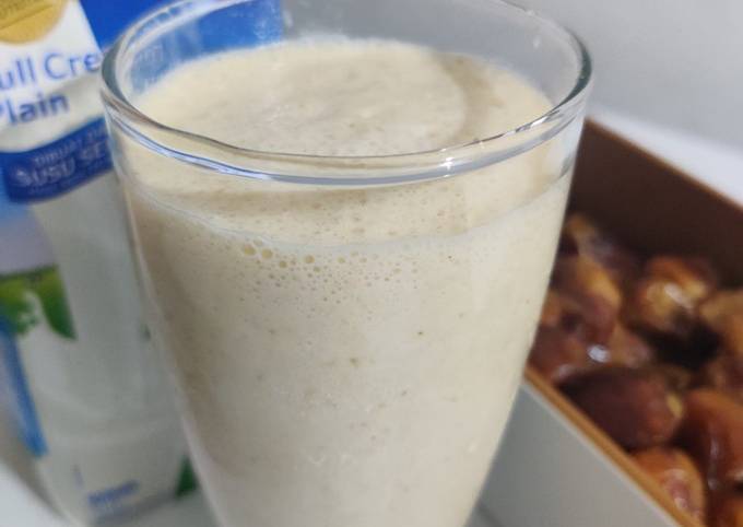 Bagaimana Menyiapkan 7.5#46 Jus Kurma Susu, Bikin Ngiler