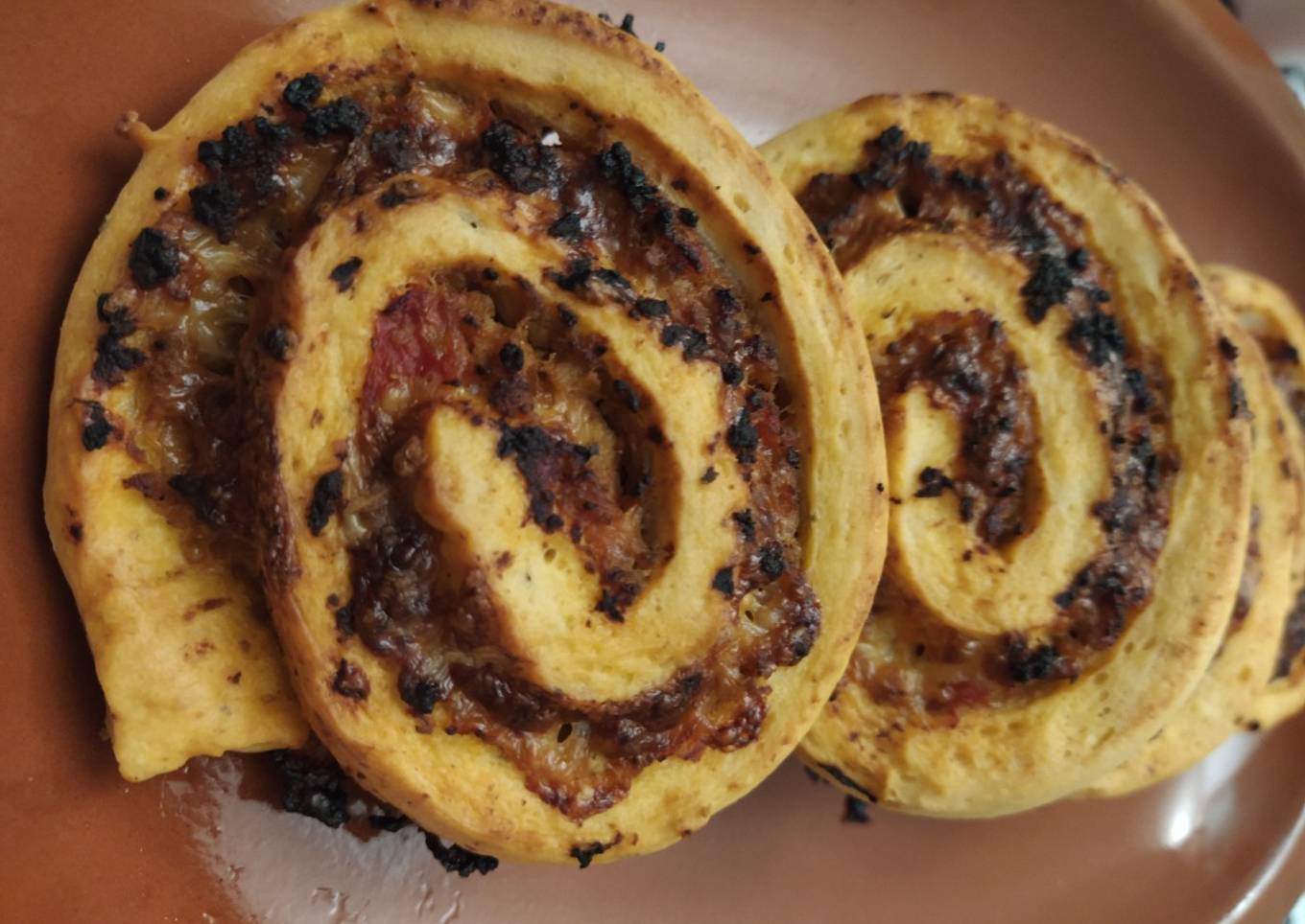 Caracola de carne picada